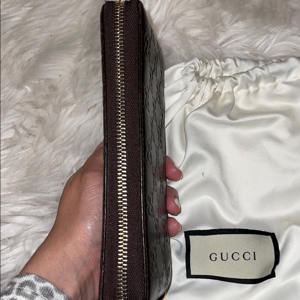 Gucci wallet/leather/Authentic - Picture 4 of 5
